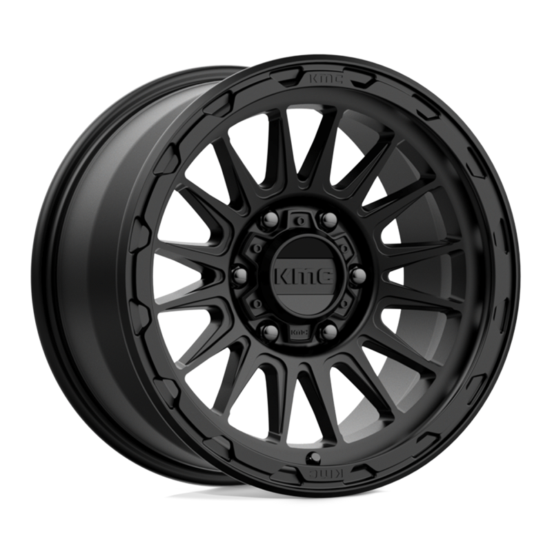 KMC | KM542 IMPACT 17x9.0 ET18 - SATIN BLACK