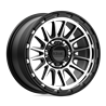 KMC | KM542 IMPACT 17x9.0 ET18 - SATIN BLACK MACHINED