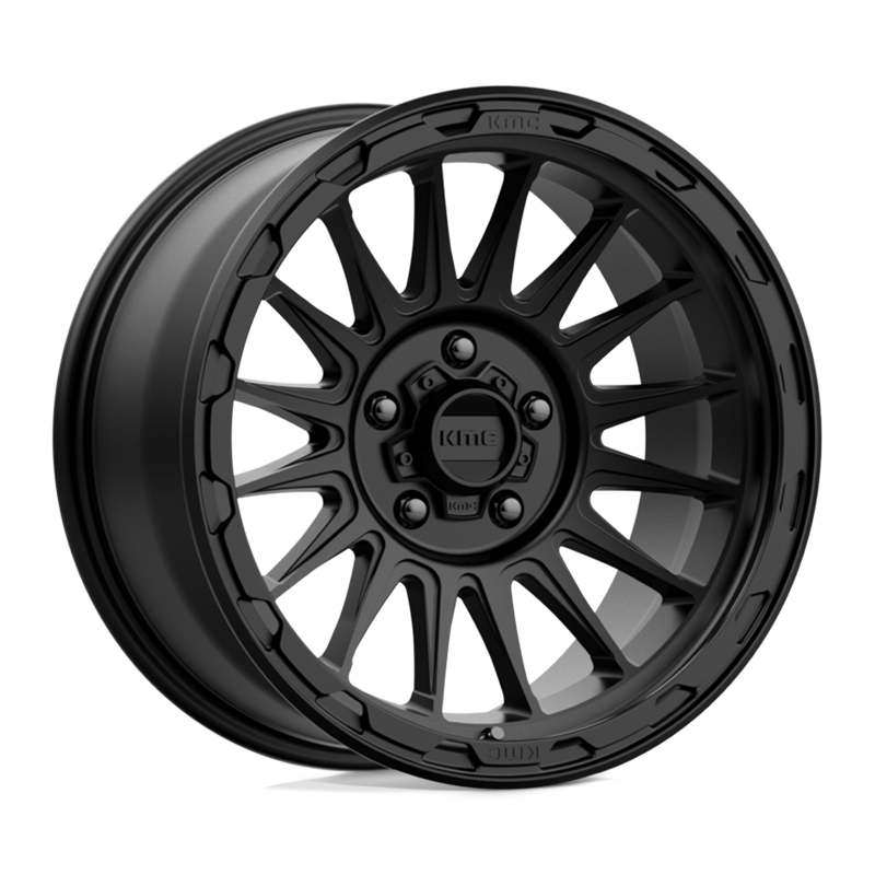 KMC | KM542 IMPACT 18x9.0 ET0 - SATIN BLACK