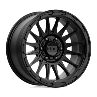 KMC | KM542 IMPACT 18x9.0 ET0 - SATIN BLACK