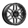 KMC | KM544 MESA 20x9.0 ET18 - SATIN BLACK W/ GRAY TINT