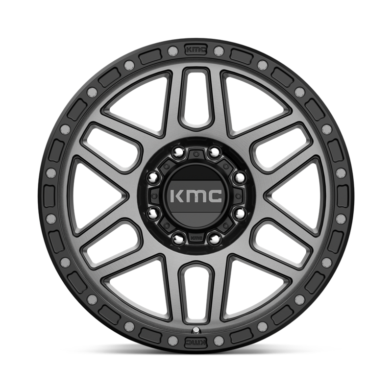 KMC | KM544 MESA 20x9.0 ET18 - SATIN BLACK W/ GRAY TINT