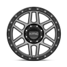 KMC | KM544 MESA 20x9.0 ET18 - SATIN BLACK W/ GRAY TINT