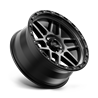 KMC | KM544 MESA 17x8.5 ET0 - SATIN BLACK W/ GRAY TINT