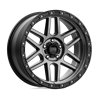 KMC | KM544 MESA 17x9.0 ET-12 - SATIN BLACK W/ GRAY TINT