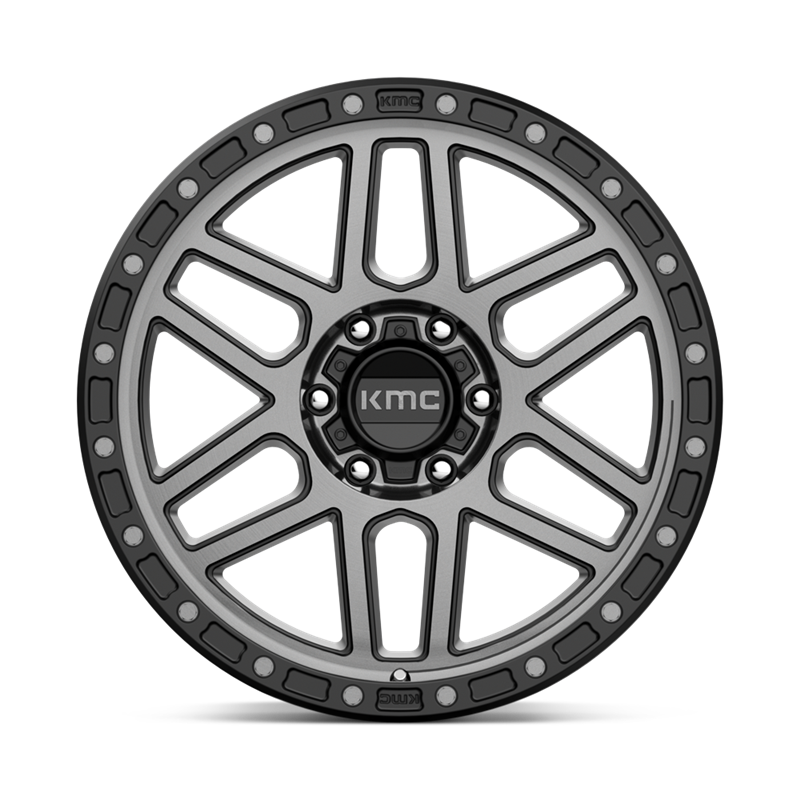 KMC | KM544 MESA 17x9.0 ET18 - SATIN BLACK W/ GRAY TINT