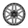 KMC | KM544 MESA 17x9.0 ET18 - SATIN BLACK W/ GRAY TINT