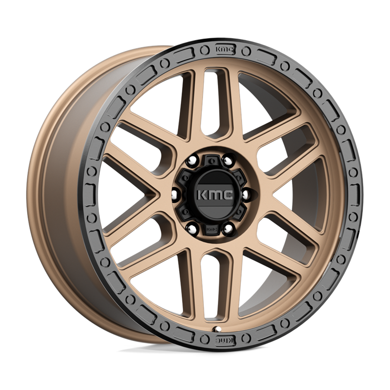 KMC | KM544 MESA 17x9.0 ET18 - MATTE BRONZE W/ BLACK LIP