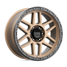 KMC | KM544 MESA 17x9.0 ET18 - MATTE BRONZE W/ BLACK LIP