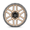 KMC | KM544 MESA 17x9.0 ET18 - MATTE BRONZE W/ BLACK LIP