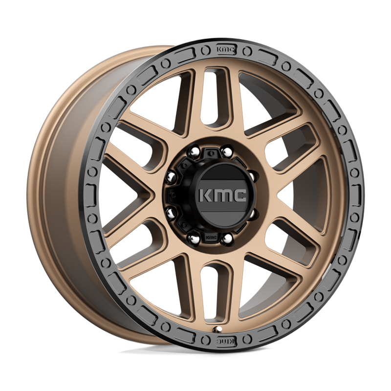 KMC | KM544 MESA 17x9.0 ET18 - MATTE BRONZE W/ BLACK LIP