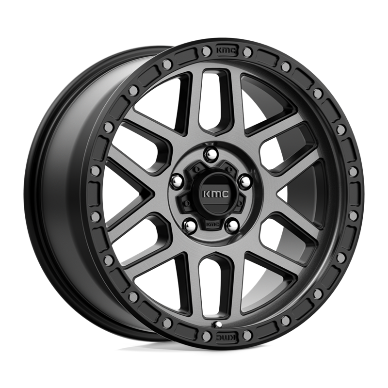 KMC | KM544 MESA 18x9.0 ET25 - SATIN BLACK W/ GRAY TINT