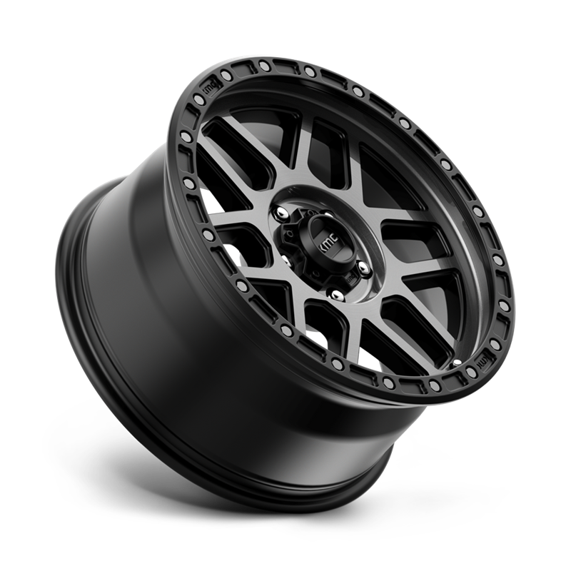 KMC | KM544 MESA 18x9.0 ET25 - SATIN BLACK W/ GRAY TINT