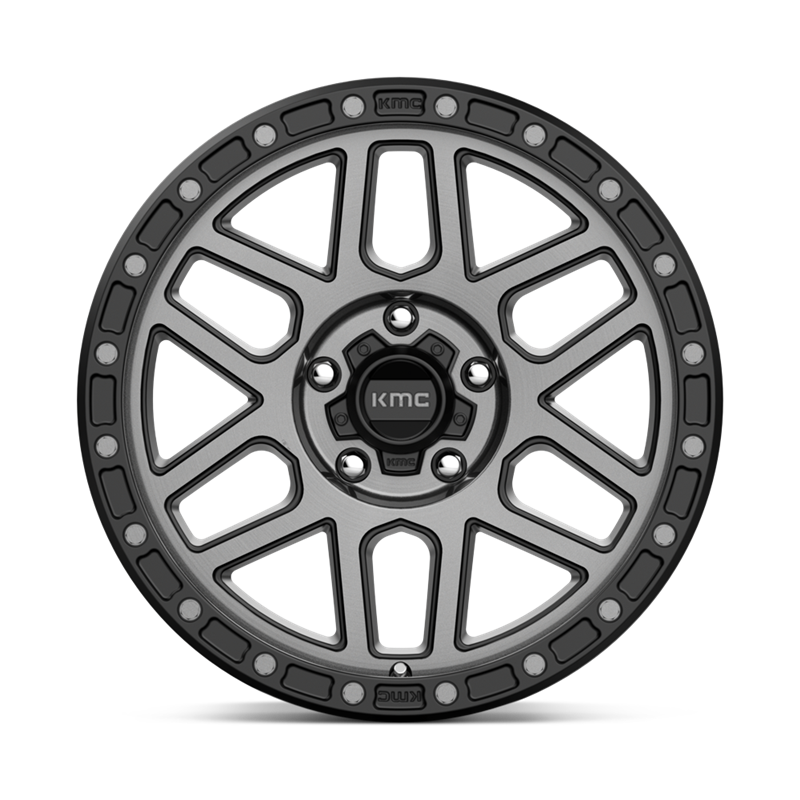 KMC | KM544 MESA 18x9.0 ET25 - SATIN BLACK W/ GRAY TINT