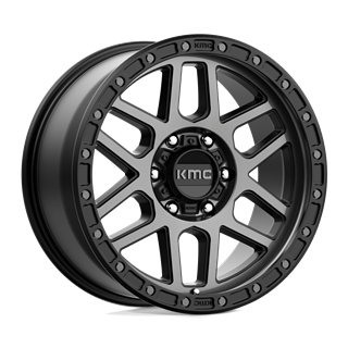 KMC | KM544 MESA 18x9.0 ET18 - SATIN BLACK W/ GRAY TINT