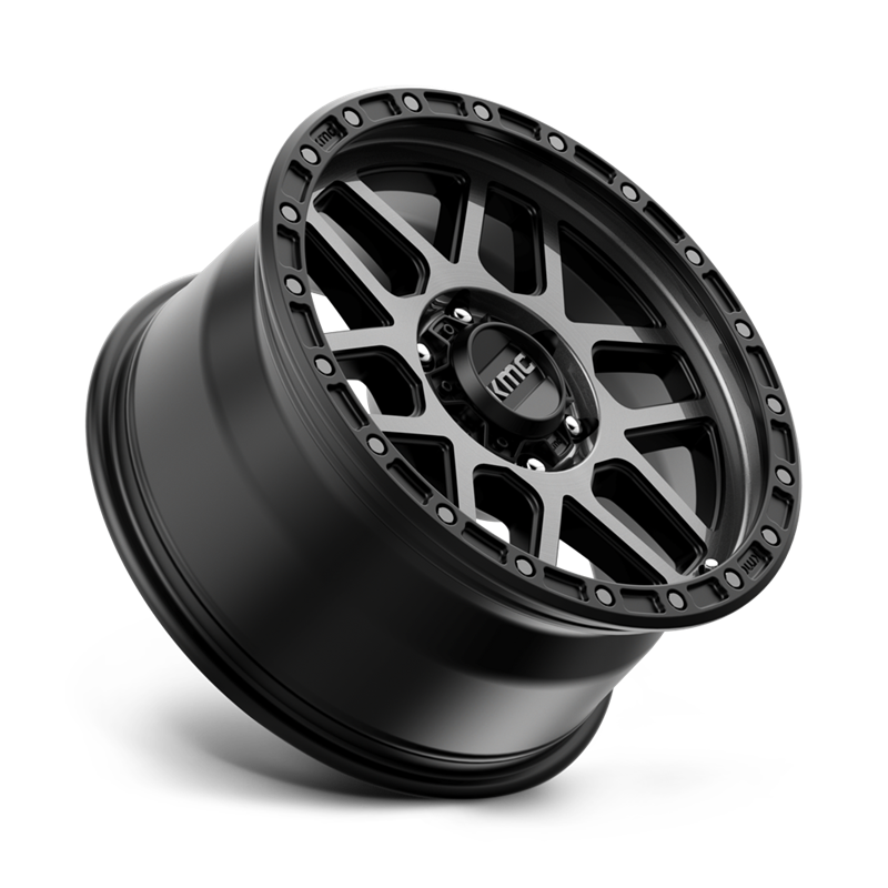 KMC | KM544 MESA 18x9.0 ET18 - SATIN BLACK W/ GRAY TINT