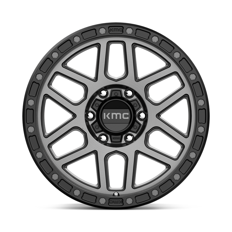 KMC | KM544 MESA 18x9.0 ET18 - SATIN BLACK W/ GRAY TINT