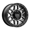 KMC | KM544 MESA 18x9.0 ET18 - SATIN BLACK W/ GRAY TINT