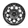 KMC | KM545 TREK 17x8.0 ET38 - SATIN BLACK W/ GRAY TINT