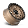 KMC | KM545 TREK 17x8.0 ET38 - MATTE BRONZE W/ BLACK LIP