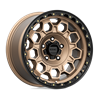 KMC | KM545 TREK 17x9.0 ET0 - MATTE BRONZE W/ BLACK LIP
