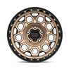 KMC | KM545 TREK 17x9.0 ET0 - MATTE BRONZE W/ BLACK LIP