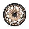 KMC | KM545 TREK 17x9.0 ET-12 - MATTE BRONZE W/ BLACK LIP
