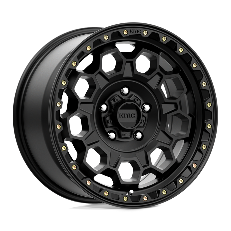 KMC | KM545 TREK 17x9.0 ET18 - SATIN BLACK