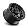 KMC | KM545 TREK 17x9.0 ET18 - SATIN BLACK W/ GRAY TINT