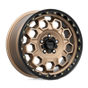 KMC | KM545 TREK 17x9.0 ET-12 - MATTE BRONZE W/ BLACK LIP