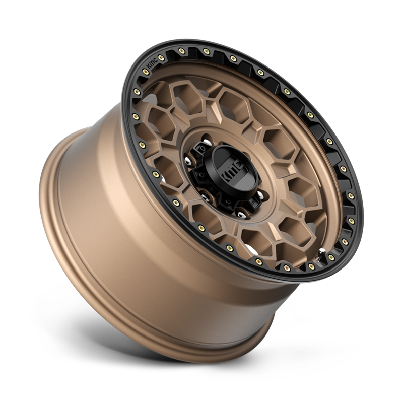 KMC | KM545 TREK 17x9.0 ET18 - MATTE BRONZE W/ BLACK LIP
