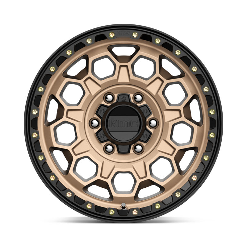 KMC | KM545 TREK 17x9.0 ET18 - MATTE BRONZE W/ BLACK LIP