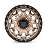 KMC | KM545 TREK 17x9.0 ET18 - MATTE BRONZE W/ BLACK LIP