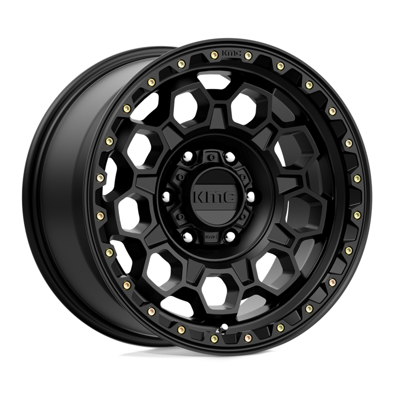 KMC | KM545 TREK 17x9.0 ET0 - SATIN BLACK