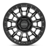 KMC | KM547 CARNAGE 17x9.0 ET0 - SATIN BLACK W/ GRAY TINT