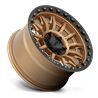KMC | KM547 CARNAGE 17x9.0 ET0 - MATTE BRONZE W/ BLACK LIP