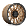 KMC | KM547 CARNAGE 17x9.0 ET0 - MATTE BRONZE W/ BLACK LIP