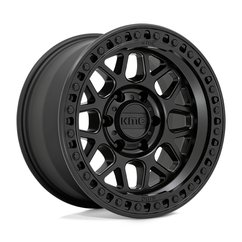 KMC | KM549 GRS 20x9.0 ET0 - SATIN BLACK