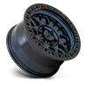 KMC | KM549 GRS 17x9.0 ET0 - MIDNIGHT BLUE W/ GLOSS BLACK LIP