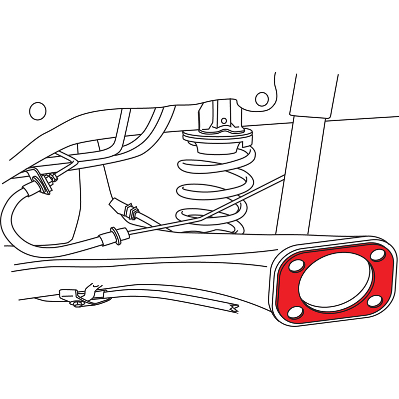 SPC | HONDA REAR SHIM SET (18) - Rear - Fit 2015-2019