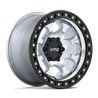 KMC | KM550 RIOT SBL 17x9.0 ET-12 - MACHINED W/ SATIN BLACK LIP