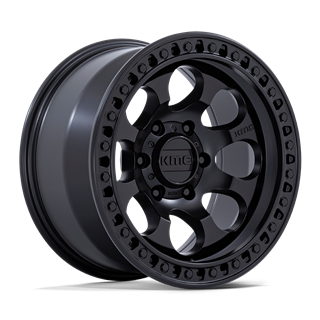 KMC | KM550 RIOT SBL 17x9.0 ET-12 - SATIN BLACK