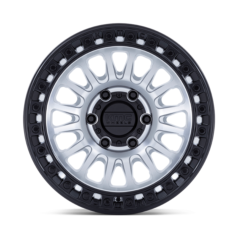 KMC | KM552 IMS 20x9.0 ET0 - MACHINED W/ MATTE BLACK LIP