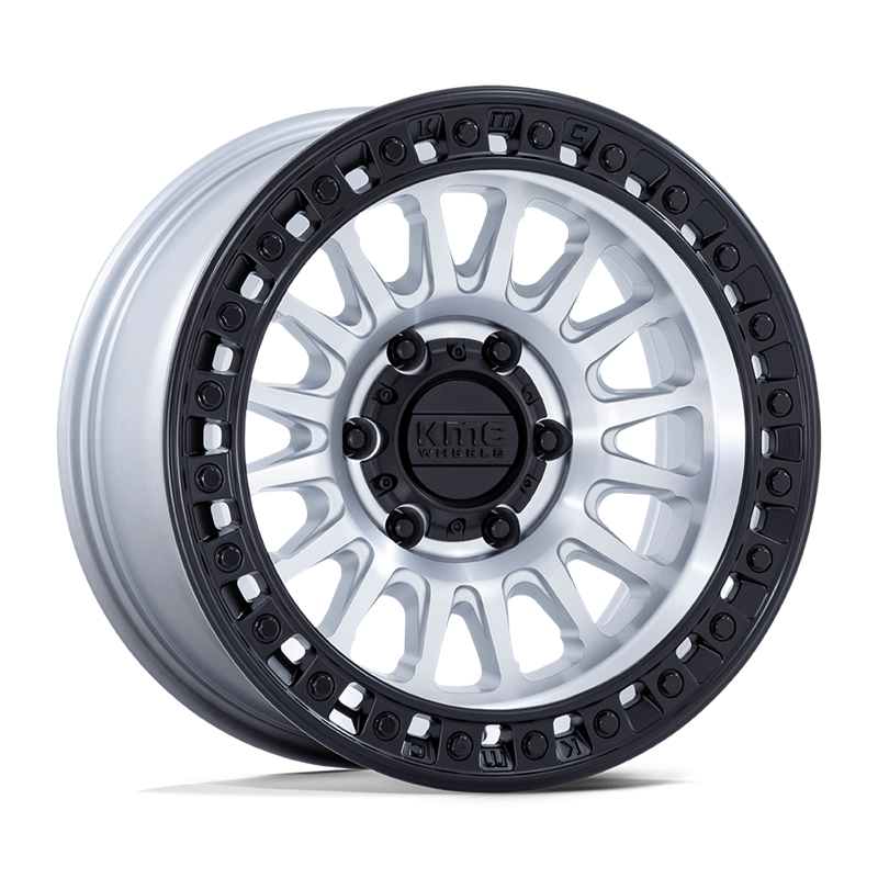 KMC | KM552 IMS 20x9.0 ET0 - MACHINED W/ MATTE BLACK LIP