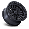 KMC | KM552 IMS 17x8.5 ET-10 - MATTE BLACK W/ GLOSS BLACK LIP