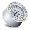 KMC | KM552 IMS 18x9.0 ET0 - GLOSS SILVER W/ MACHINED FACE