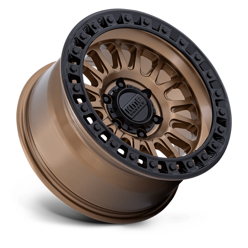 KMC | KM552 IMS 20x9.0 ET0 - MATTE BRONZE W GLOSS BLACK LIP