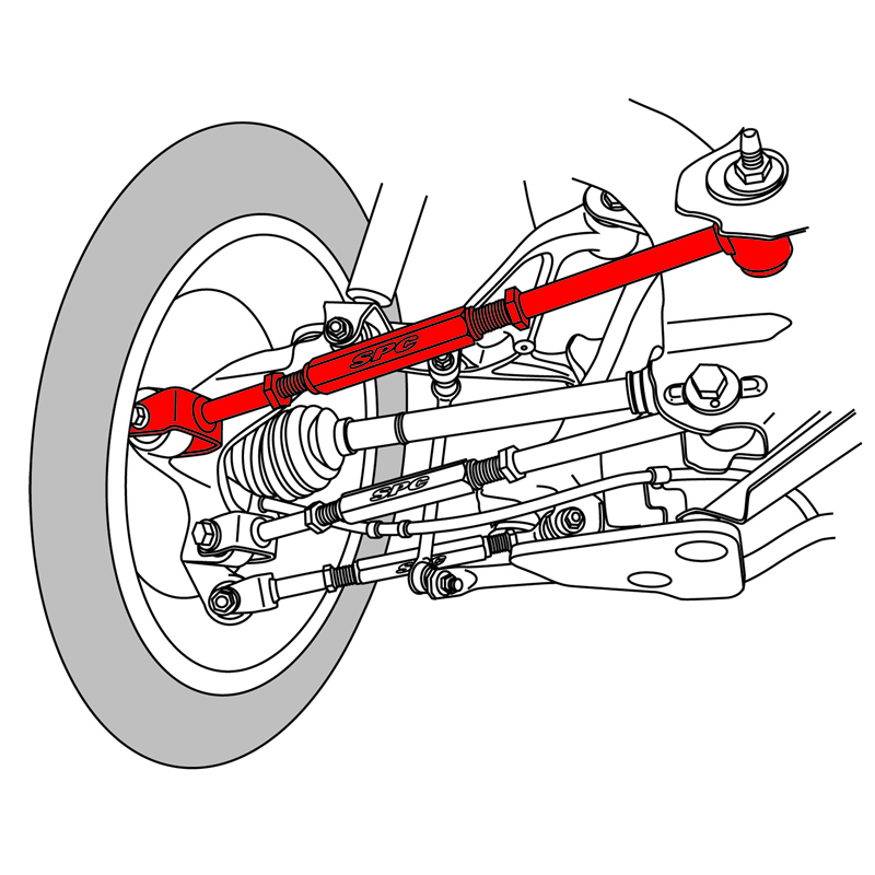 SPC | INFINITI TOE LINK - Rear - Infiniti 2011-2022