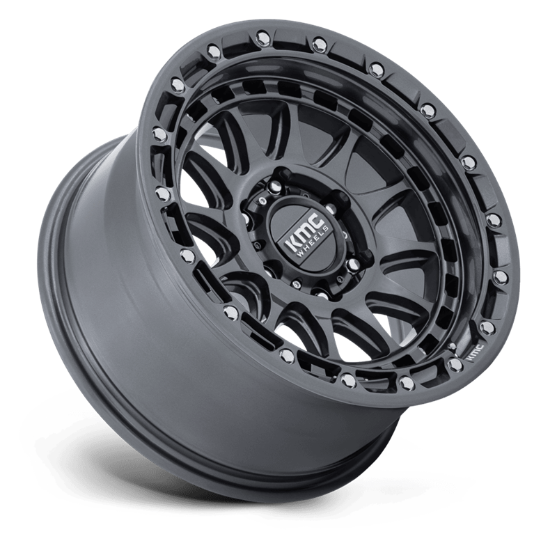 KMC | KM556 CRUX 17x8.5 ET0 - GLOSS GUNMETAL
