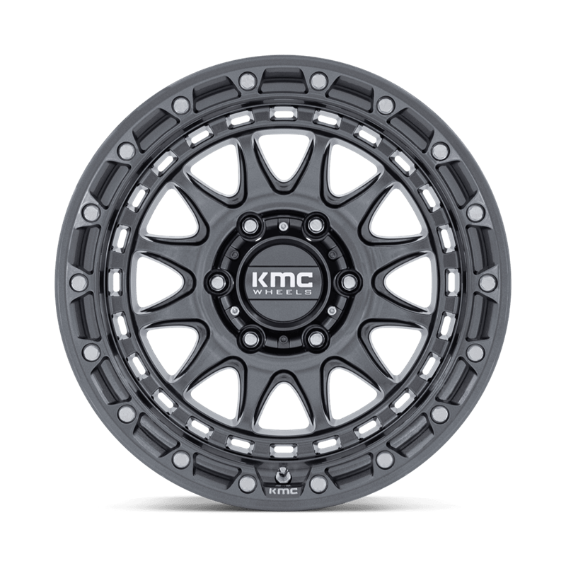KMC | KM556 CRUX 17x8.5 ET0 - GLOSS GUNMETAL